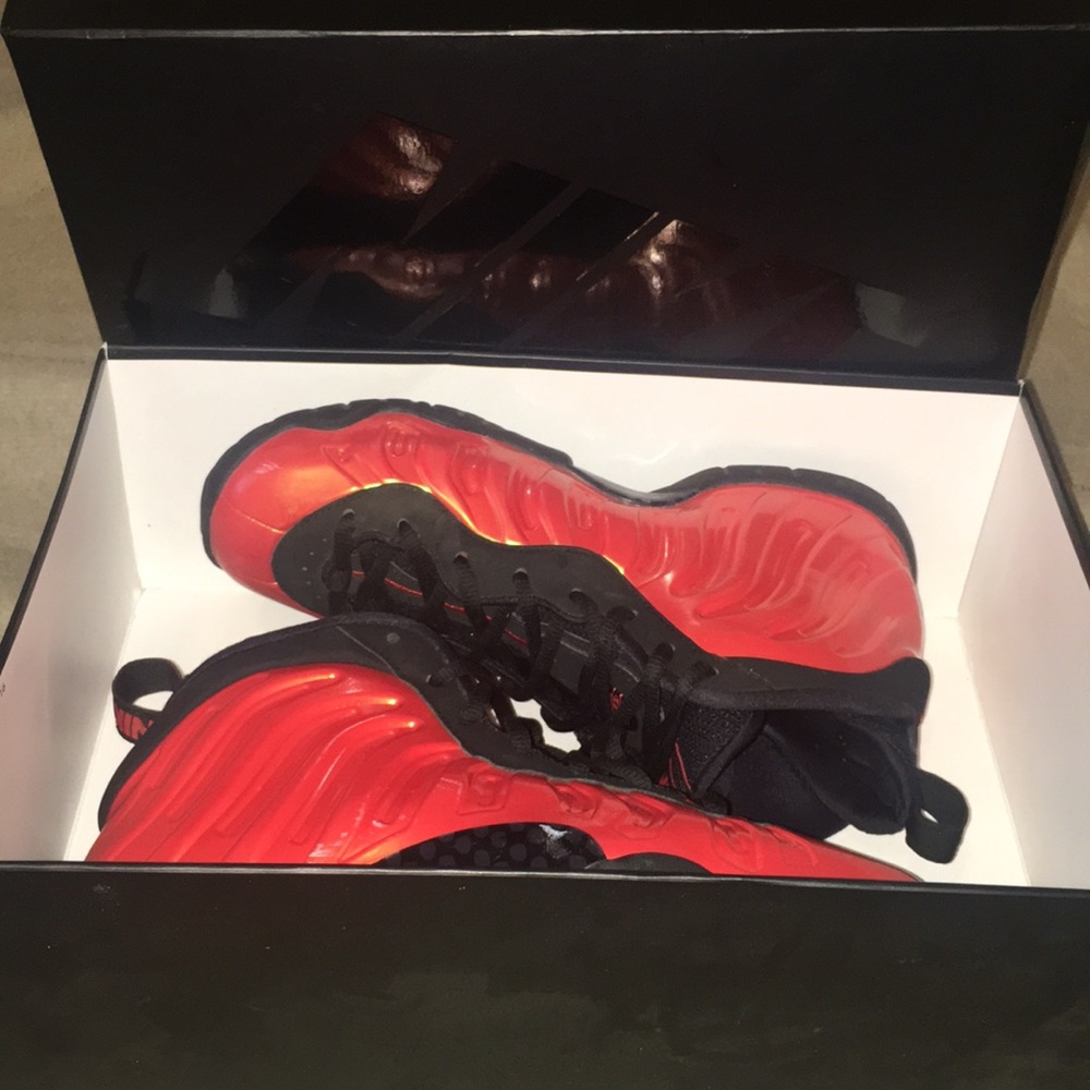 Nike foamposite pros (HABANERO🌶)